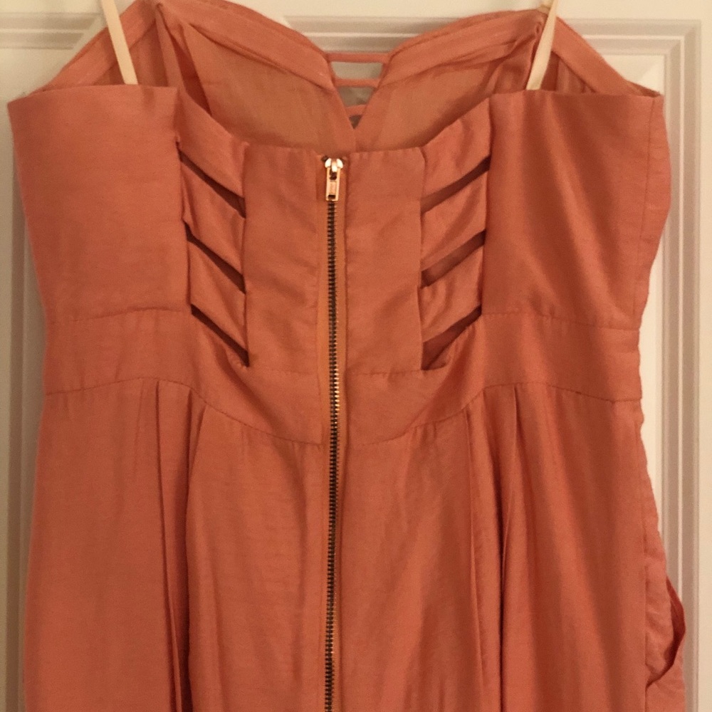 BCBG Strapless Bellini Mini Dress (Pockets) Size 0